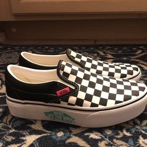 NWT platform vans